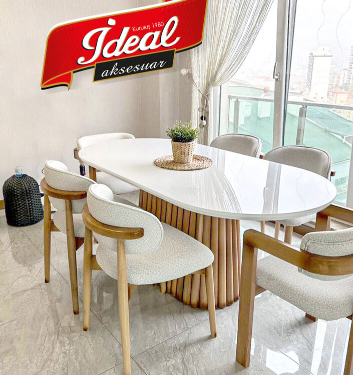 Royal Krem Masa Takımı
